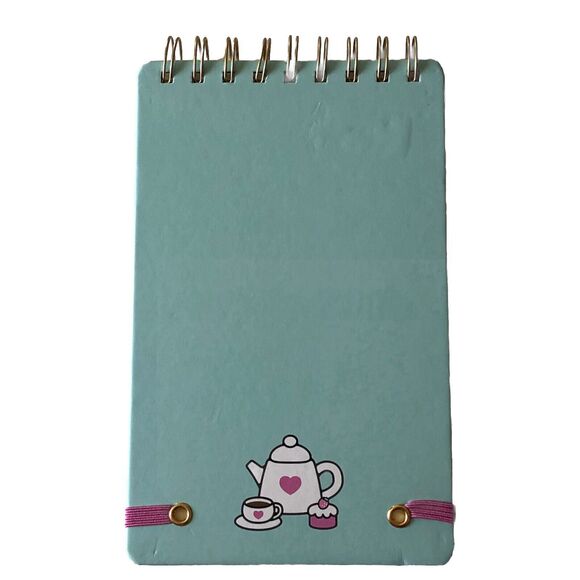 Hello Kitty and Friends In Teacups Top Spiral Notebook 192 Lined Pages New - Picture 2 of 11